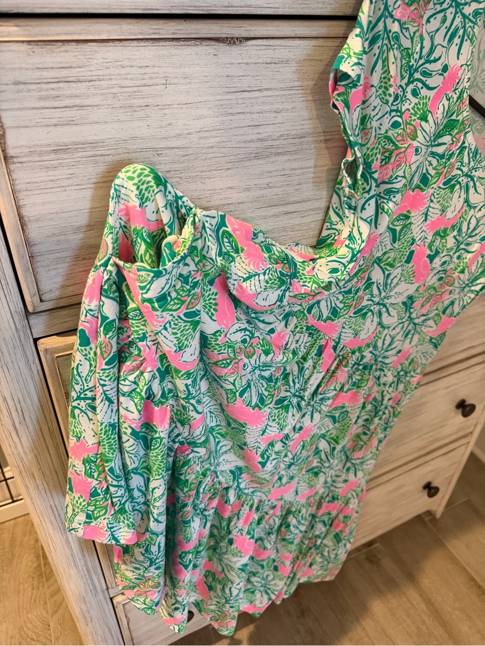 NWOT Lilly Pulitzer Geanna Dress Just Wing It Size xsmall swing dress - Picture 9 of 9